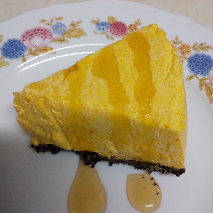 かぼちゃのレアチーズケーキ風 レシピ 作り方 By Chocomame 楽天レシピ